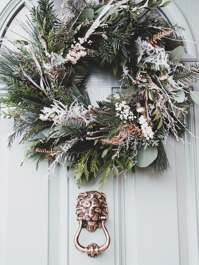 Winter Ice Wreath