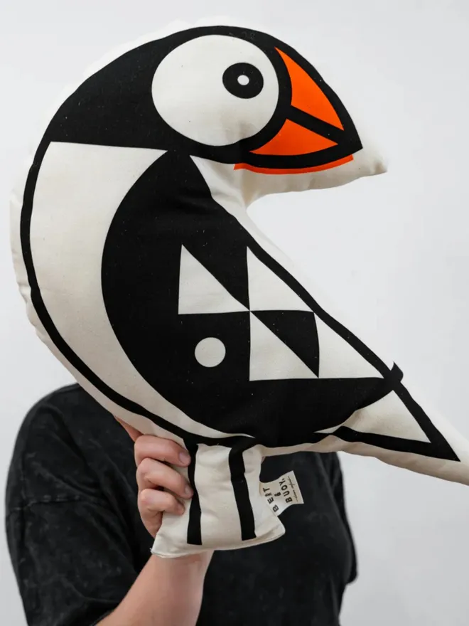 Puffin Cushion