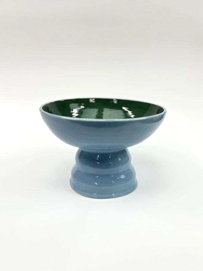 Sky blue pedestal