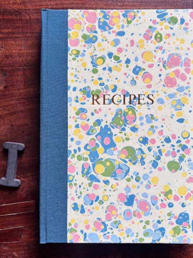 Recipe Book. A recipe book in I