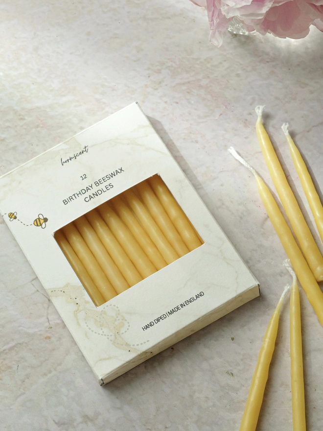 hand dipped candles 