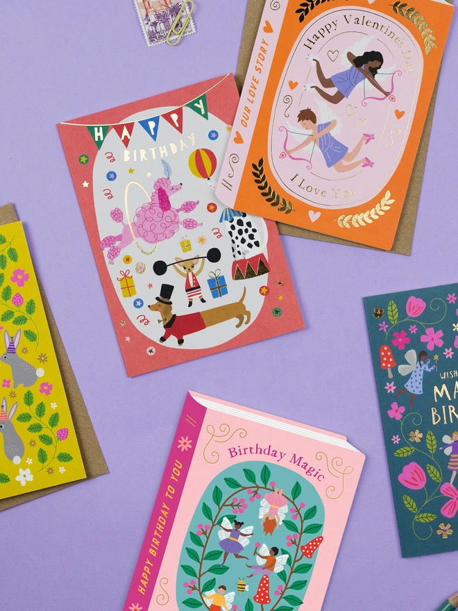 'Birthday Magic & Fairy Wishes' Book Birthday Card