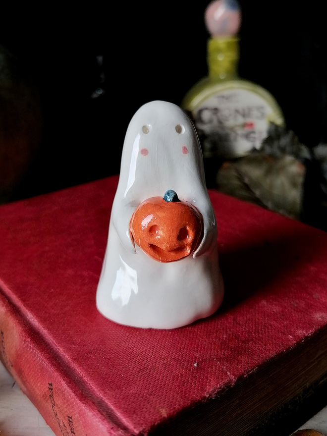Bob the halloween ceramic ghost
