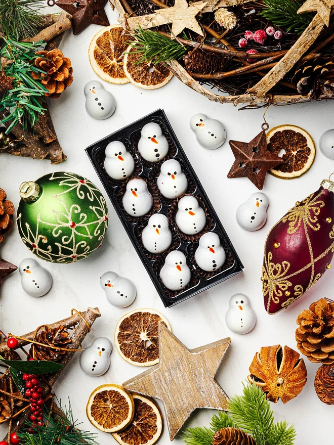 Chocolate Snowman