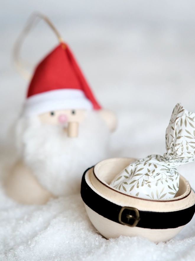 Secret Santa Wooden Hanging Decoration