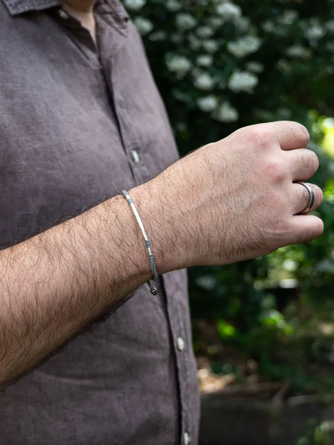 adjustable rope bracelet for men