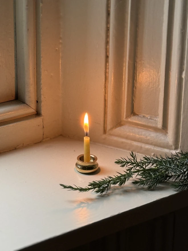 simple rustic candle advent calendar by modo creative 