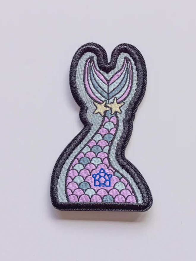 Mermaid Tail Recycled Patch