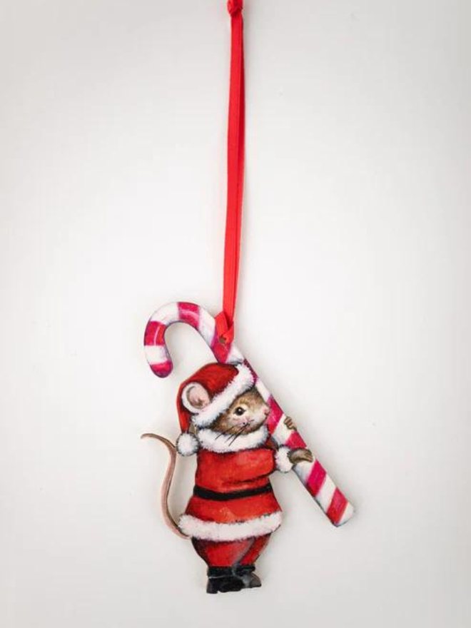 Small mouse tree decoration