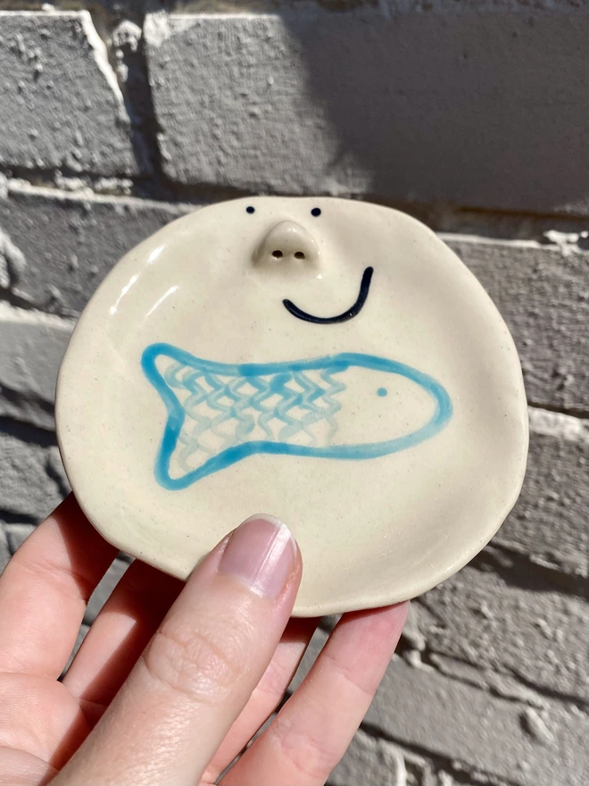 fish trinket tray