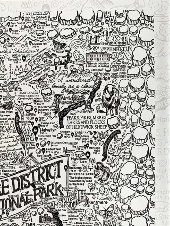 The Lake District Jigsaw Puzzle - 1000 Pieces Top Right