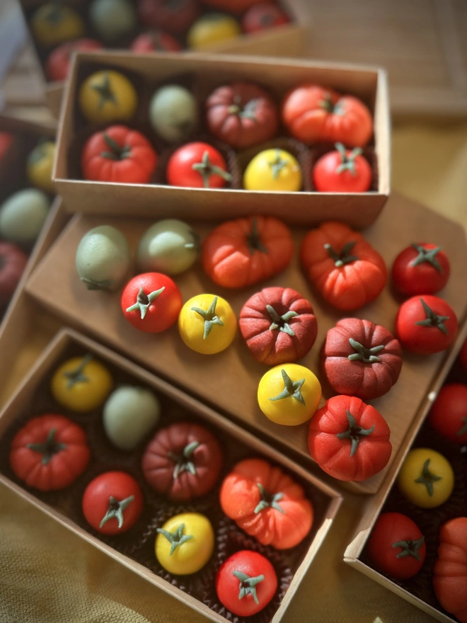marzipan tomatoes