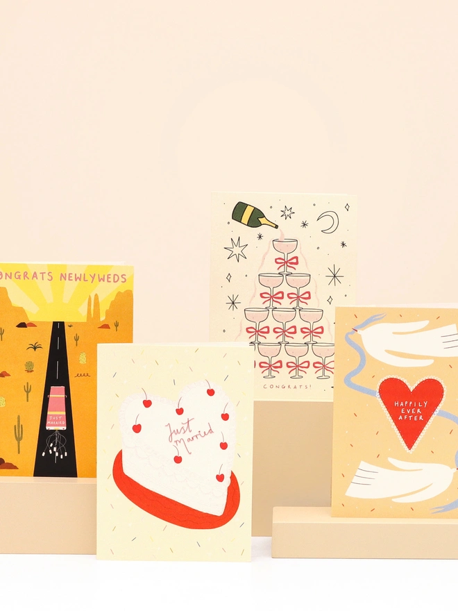 'Happily Ever After' Wedding Card
