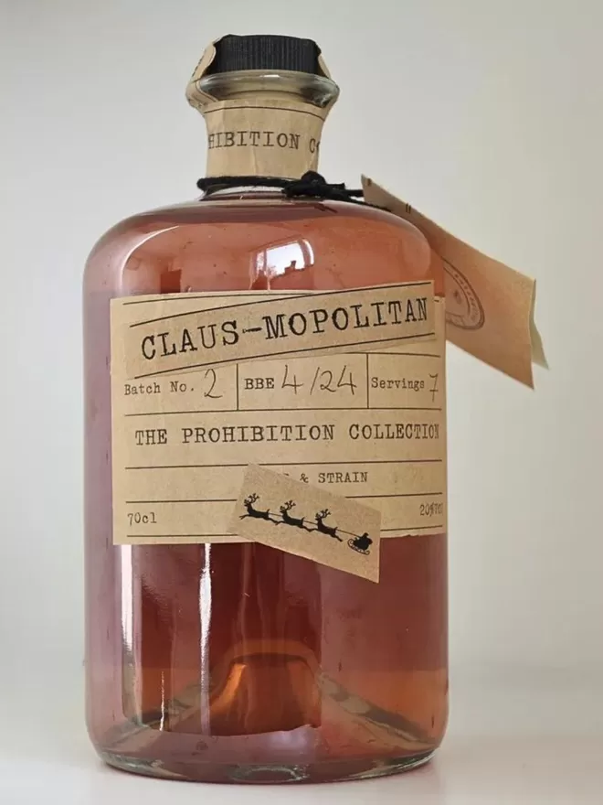 Clausmopolitan Christmas Cocktail