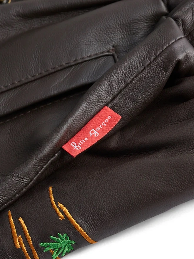 'Hold Ya Horses' Leather Jacket