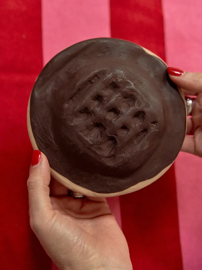 Giant Jaffa Cake Shaped Chocolate
