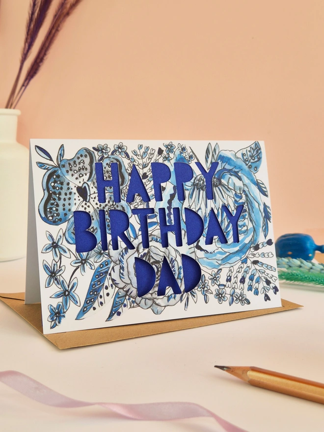 Happy Birthday Dad Card
