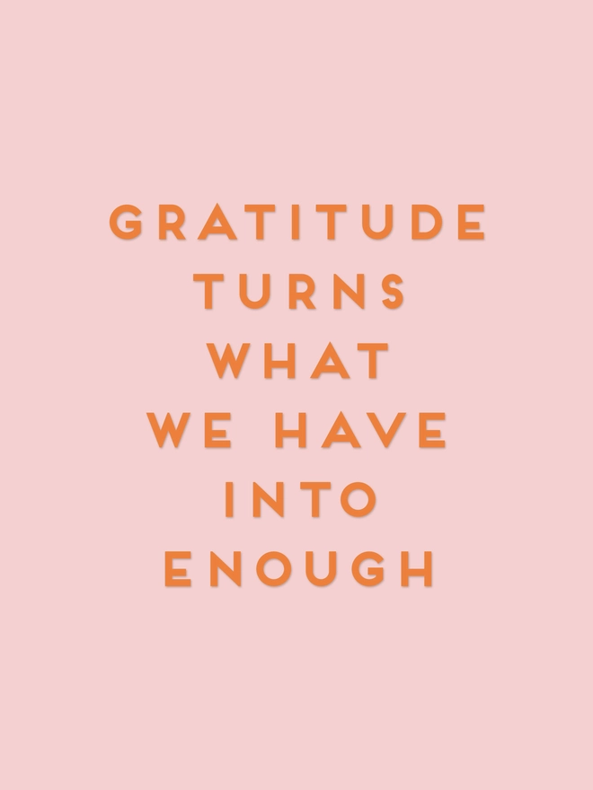 gratitude journal