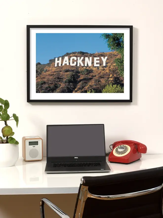 'Hackney' A2 Size Gallery Quality Giclée Print