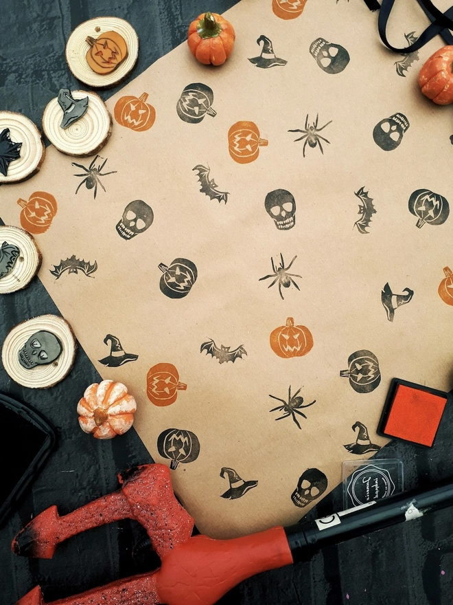 Halloween Ink Stamps