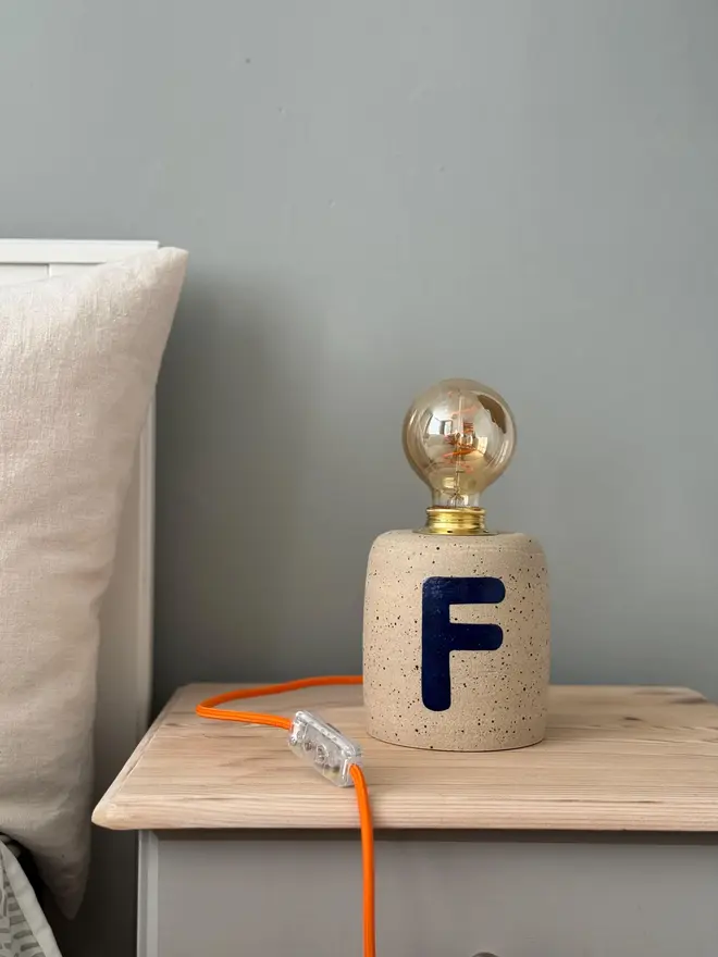 Handmade Personalised Lamp