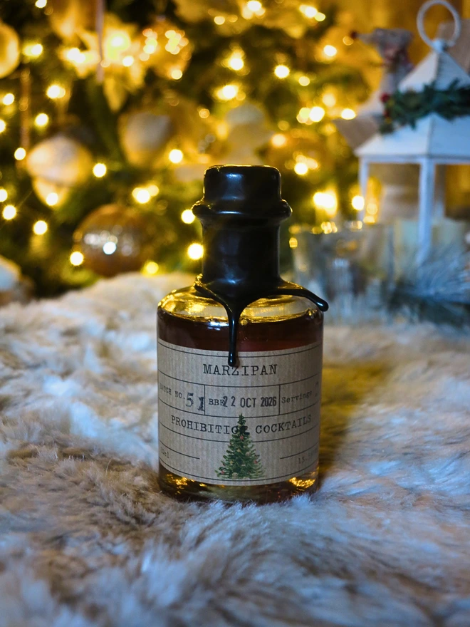 Marzipan Old Fashioned Inspired Bottled Cocktail