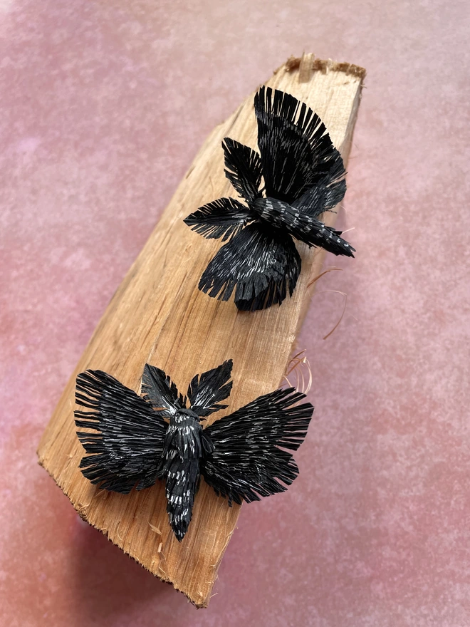 Black Moth Halloween Decoration