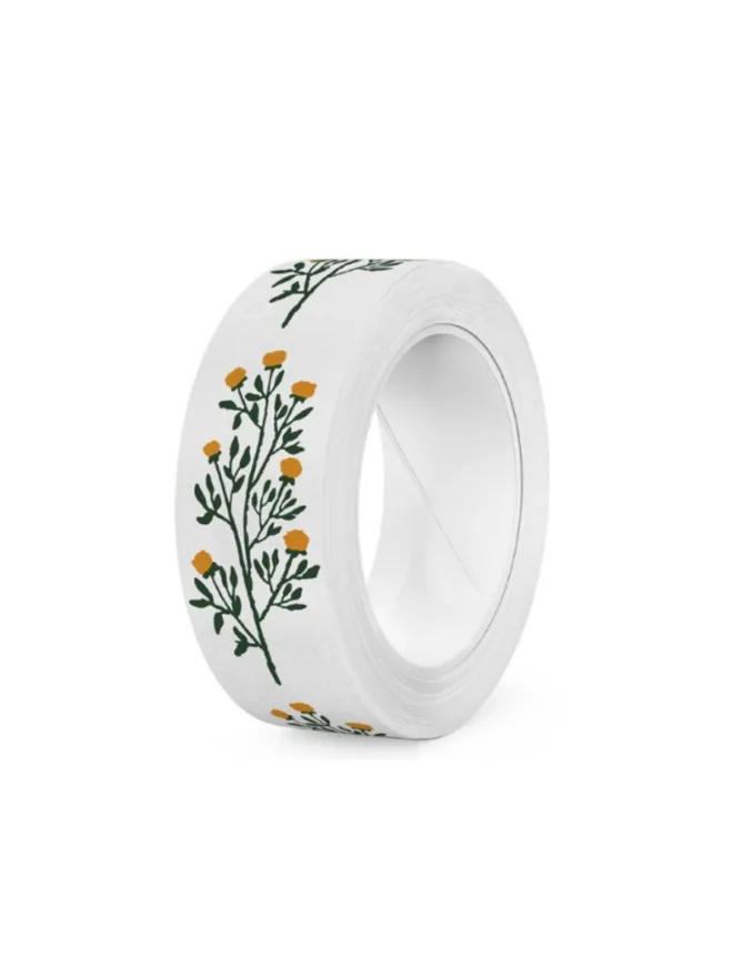 Yellow Wildflower Paper Tape