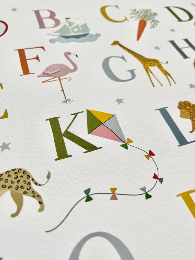 My First Alphabet Nursery Close Up