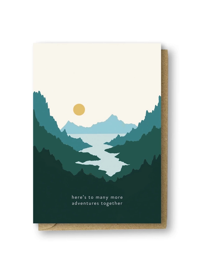  Many More Adventures Together Card