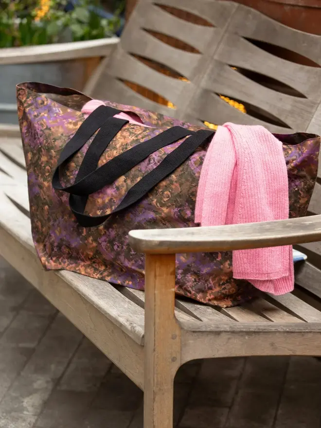 Namaste Contents Oversized Tote Bag 