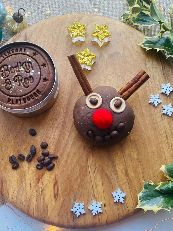 Rudolph Playdough Stocking Filler Kit