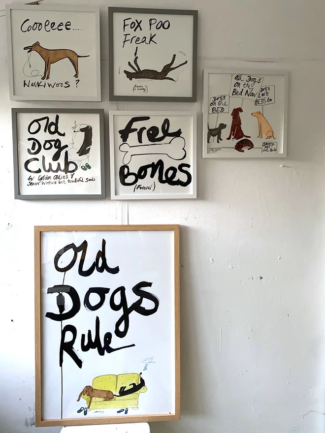 Dog Art, Dogs