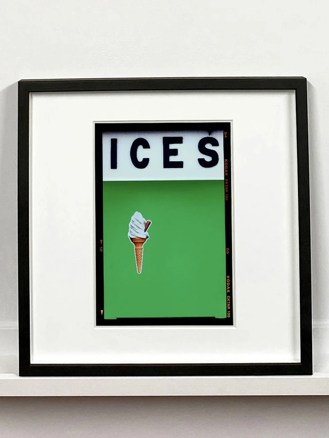 'ICES', Green, Bexhill on Sea, Colourful Artwork