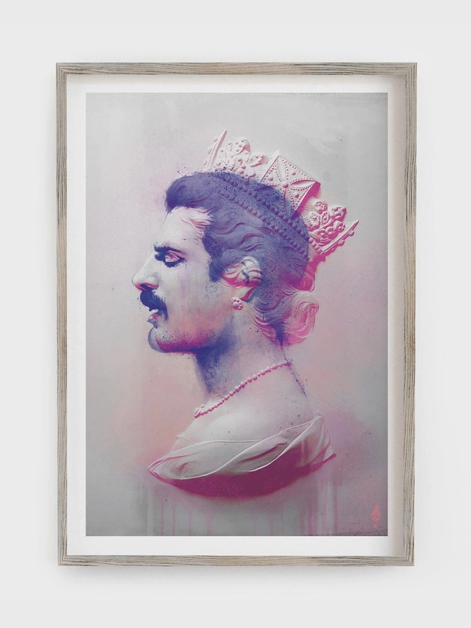 'Killer Queen' Freddie Mercury Art Print 