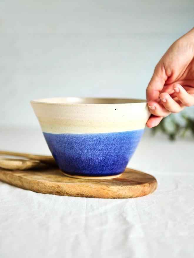ceramic serving bowl