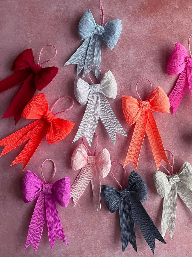 Paper Bow Decoration