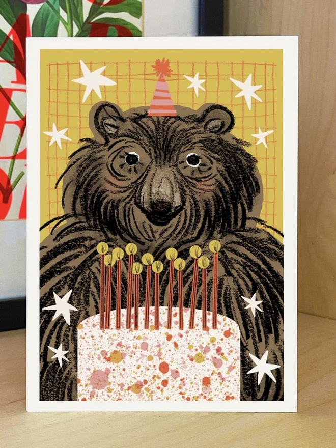 Birthday Bear Card