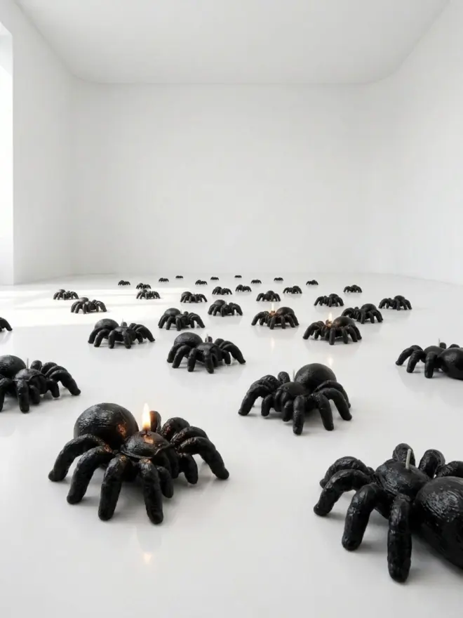 Tarantula Candle