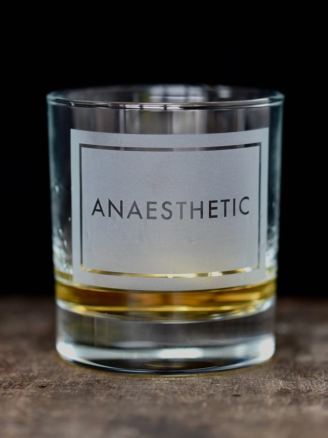 Anaesthetic Spirits Glass Whisky