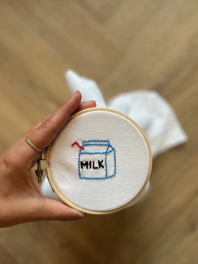 Milk carton t shirt
