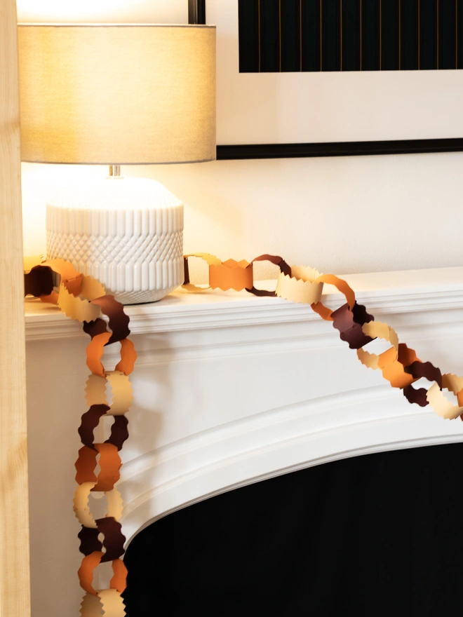 autumn paper chain