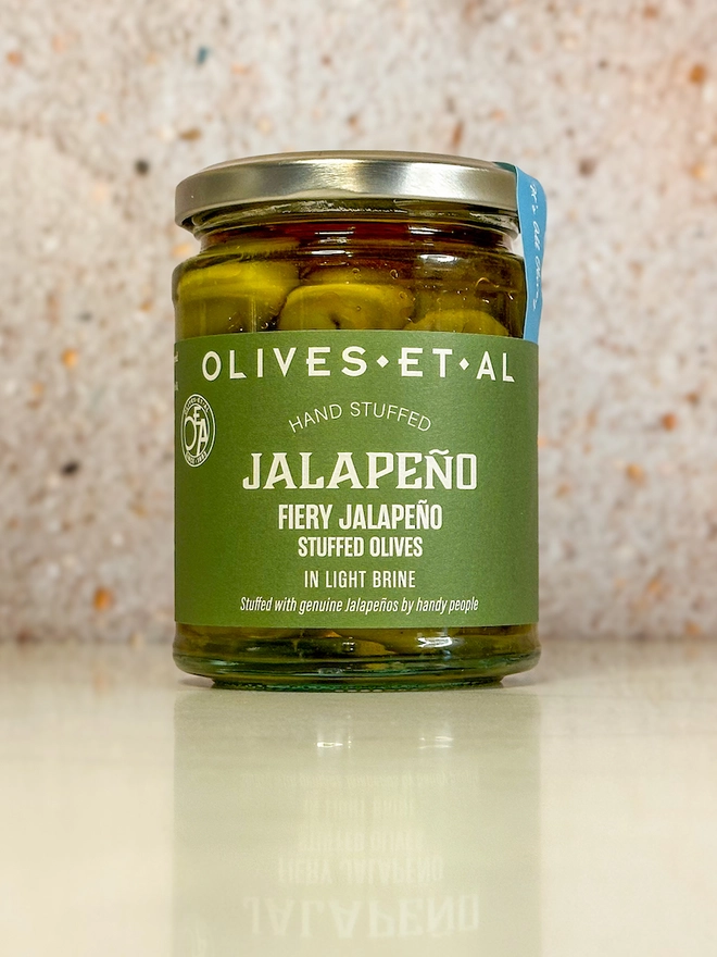 Jalapeño Stuffed Olives