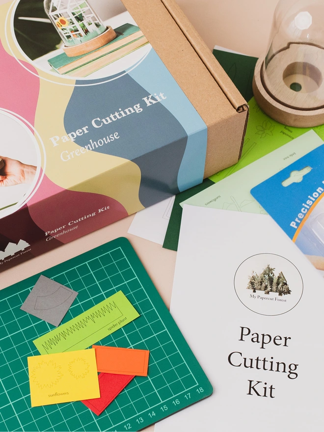 DIY paper craft kit by My Papercut Forest