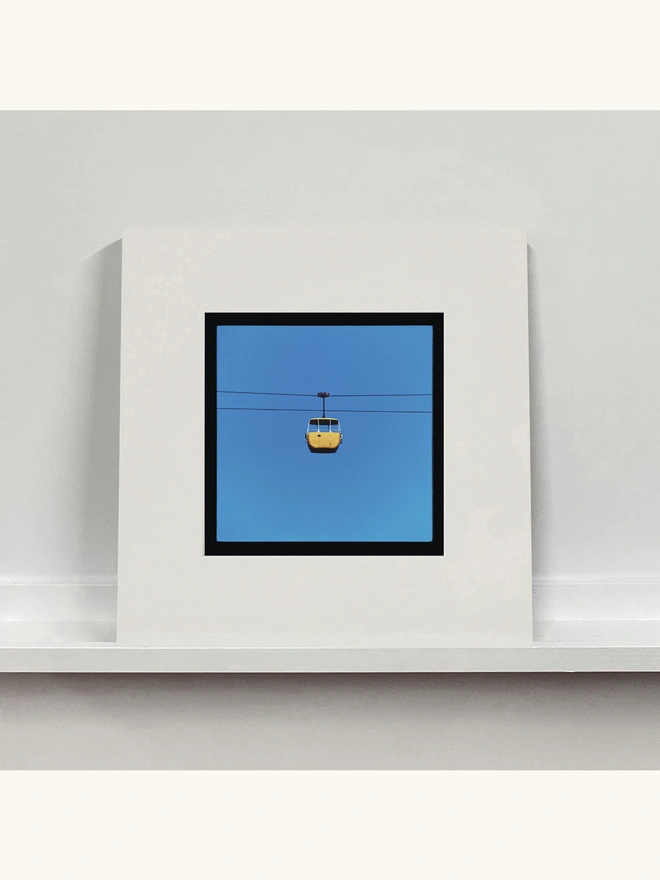 Richard Heeps Cable Car Yellow Mounted