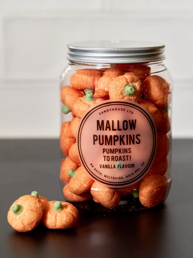 Marshmallow pumpkin