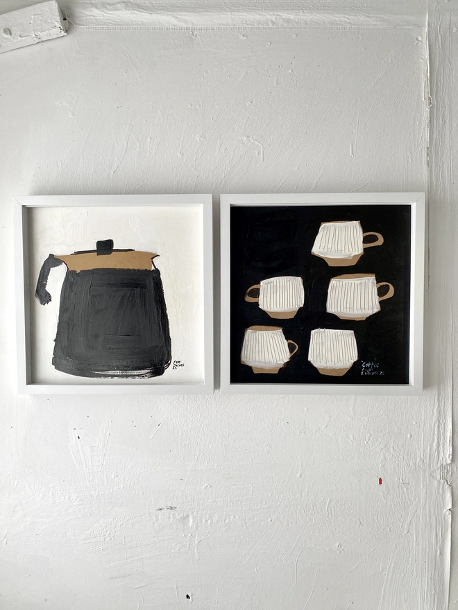 'Coffee Carafe'  Original Painting by Samantha Barnes Artist