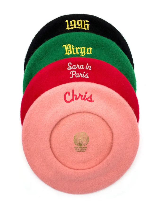 Wool Beret Colour Choices