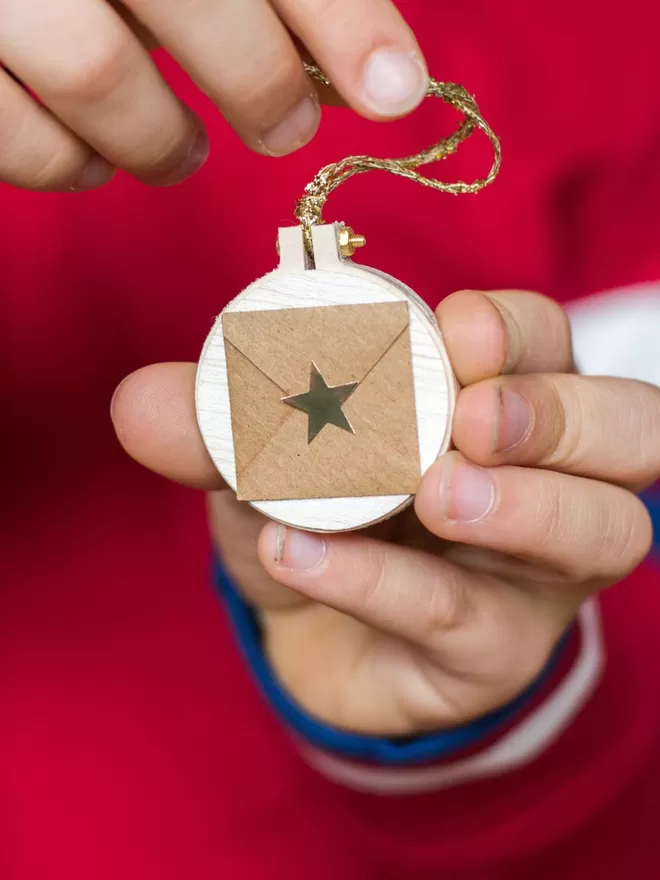Stitch your own unique Christmas decoration