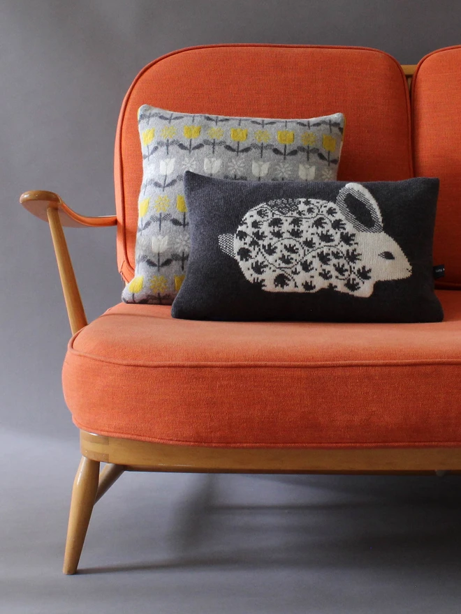 China Rabbit Cushion